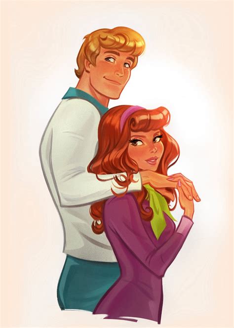 fred and daphne|Relationship: Fred Jones, Jr. and Daphne Blake (Scooby .